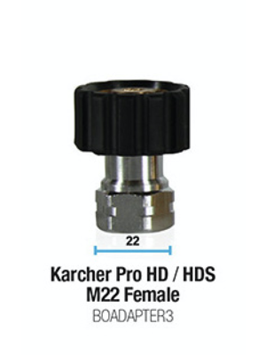 BOADAPTER3 - Karcher Pro HD/HDS M22 female adapter