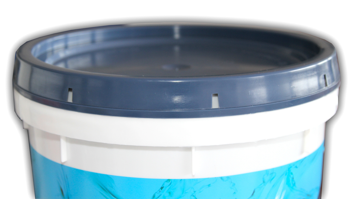 Sealable Bucket Lid - Blue