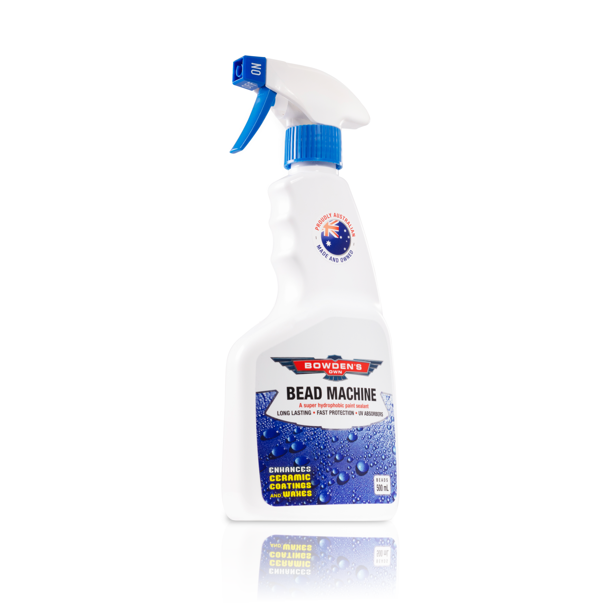 A super hydrophobic, bead creating machine.