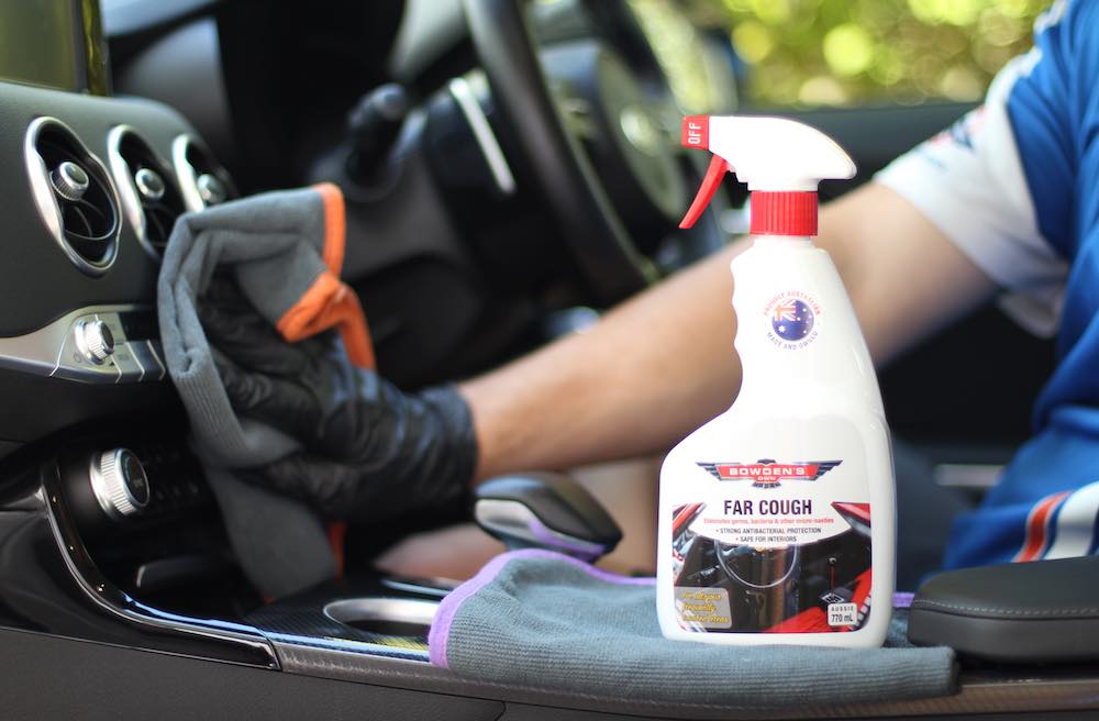 Germs Be Gone: Protect Your Car with Disinfectant Spray