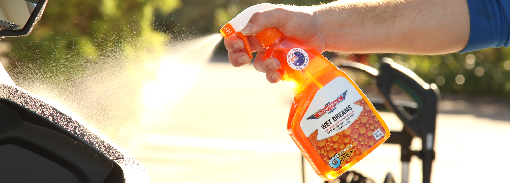 Bowden's Own premium car care products