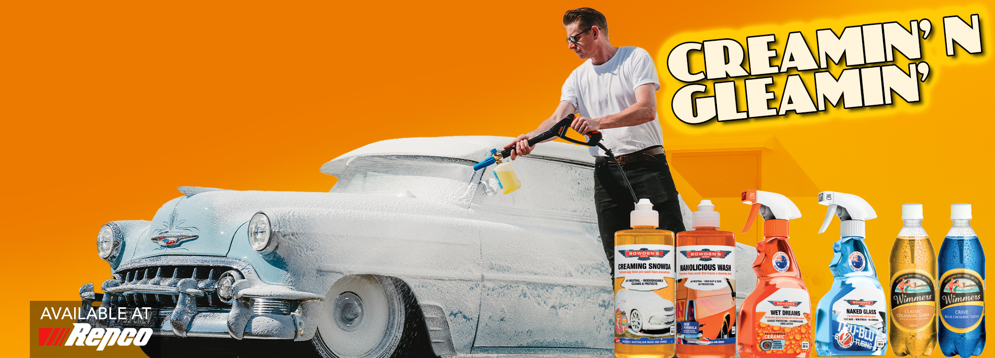 Your car'll be GLEAMIN'