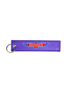 Bowden's Own Key Tag - Purple