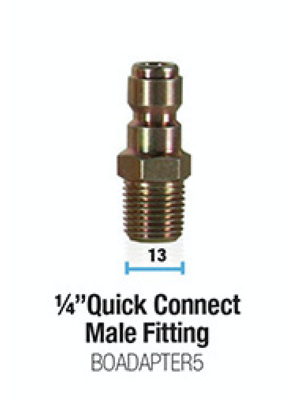BOADAPTER5 - 1/4" quick connect adapter