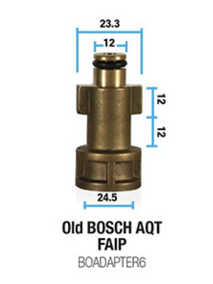 BOADAPTER6 - Old Bosch AQT/Faip adapter