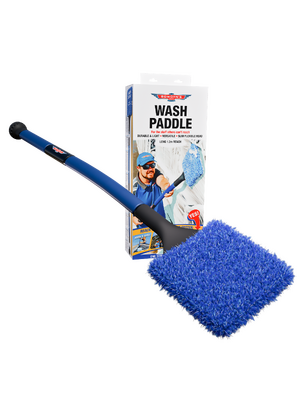 1. WASH PADDLE - Comes with 1x Knob, 1x Short Extension, 1x Join, 1x Long Extension, 1x Head, 1x Wash Paddle Pillow