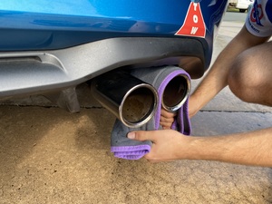 How To Clean Audi Exhaust Tips