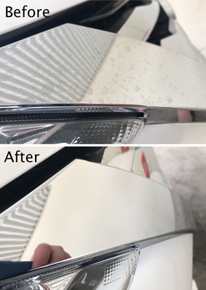 How To Clean Plastic Chrome Trim On The Car  