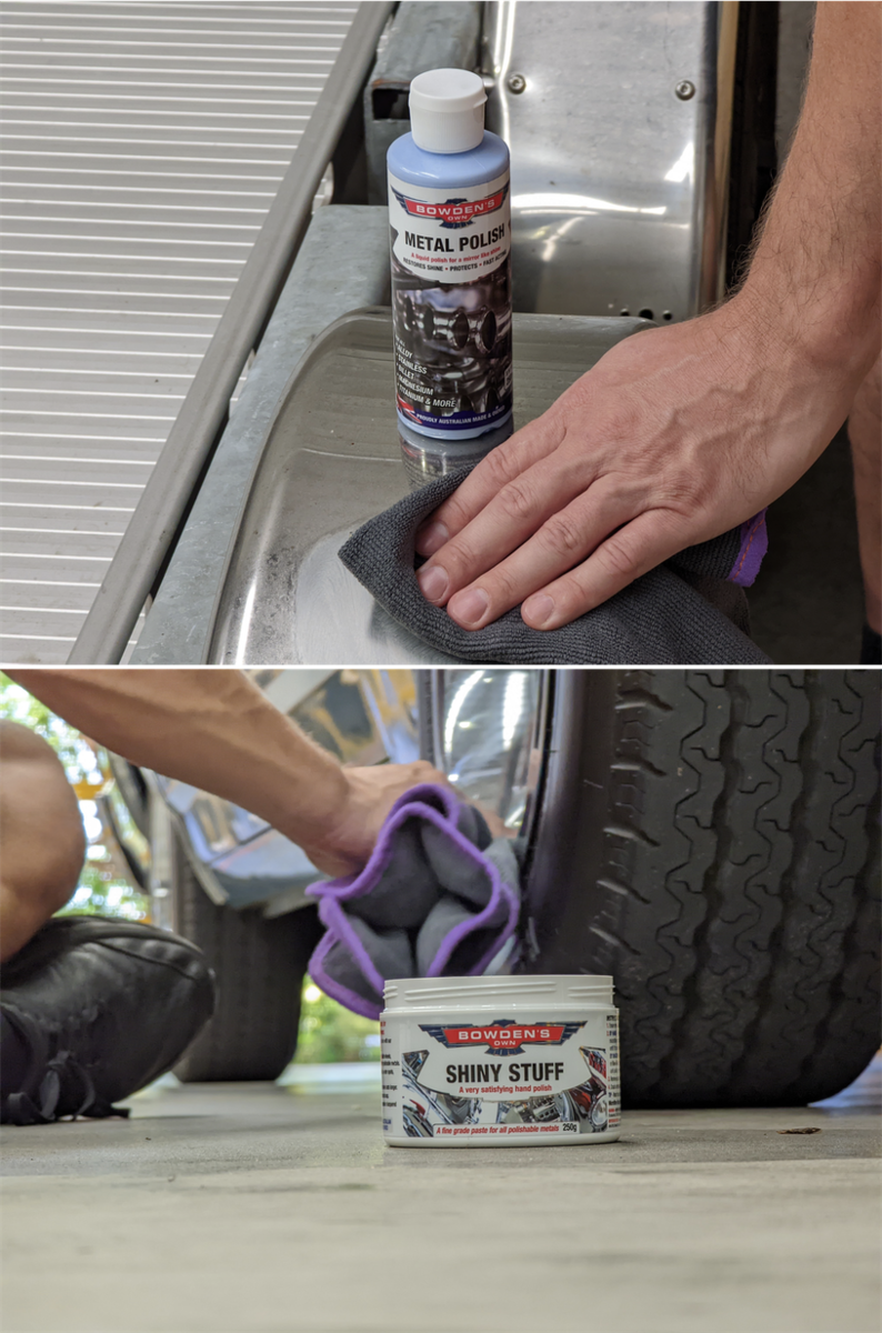 How to use our car care products Exterior how to guides Metal polishing by  hand We like shiny things!