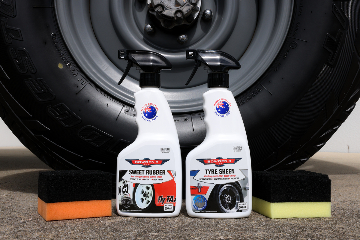 Tyre shine Our perfect, nofling tyre shine products